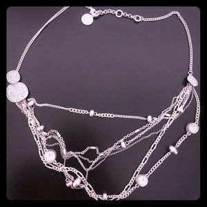 Silver Jessica Simpson Necklace